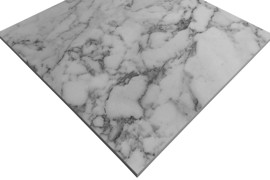 CM Carrara Marmor med grå kjerne (S63009)